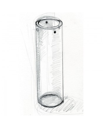 Saftbehälter Acrylglas - Eiswürfelzylinder 5 cm